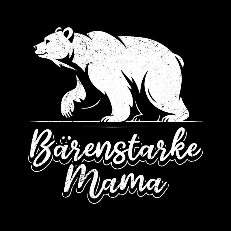 Werdende Mutter BÄRENMAMA Bald Mama Lustiges