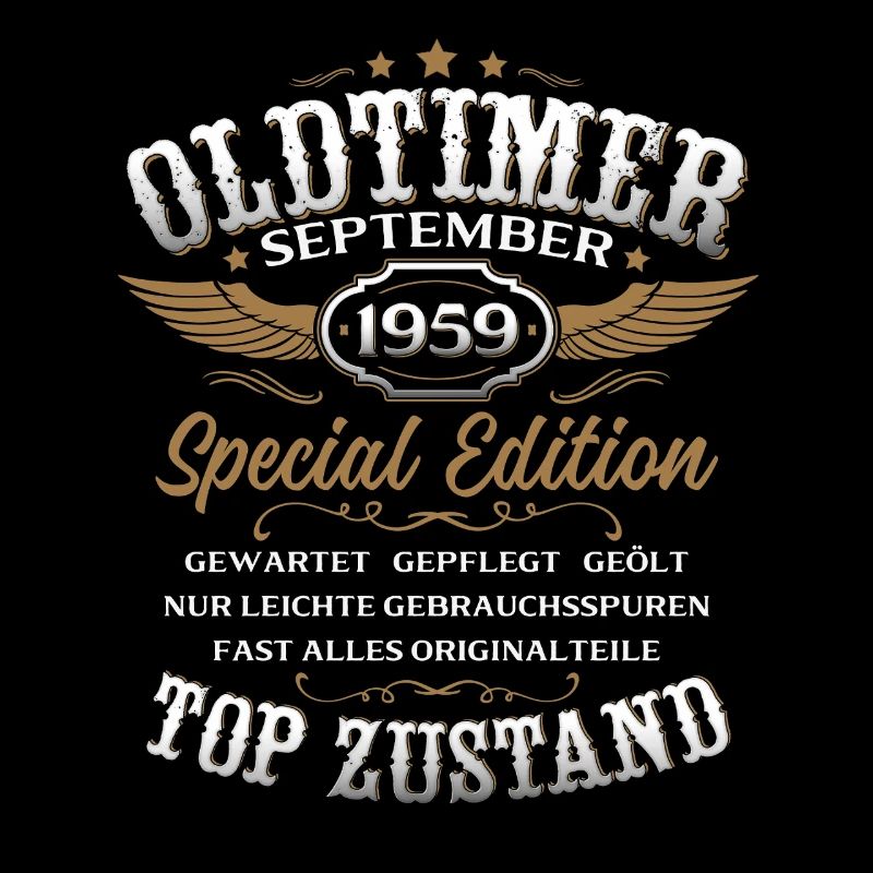 66. Geburtstag Geschenk Oldtimer September 1959