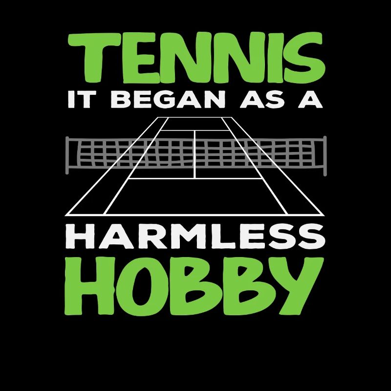 Tennis Player Harmless Hobby Fun