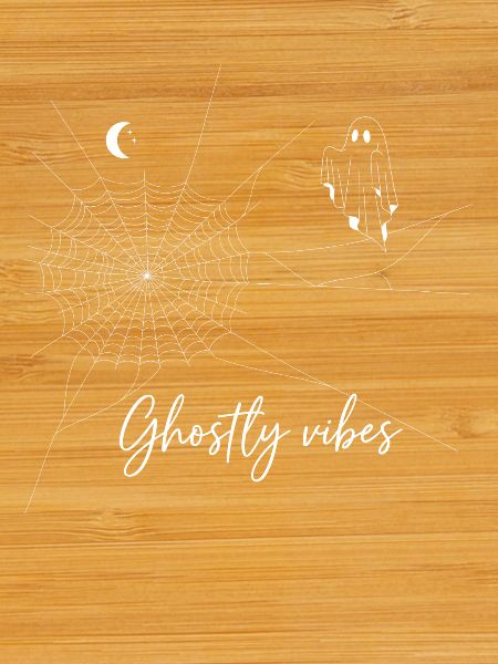 Spooky night sky design