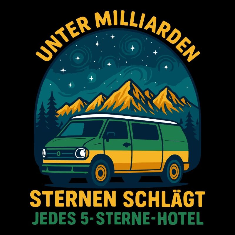 Campen Unter Milliarden Sternen