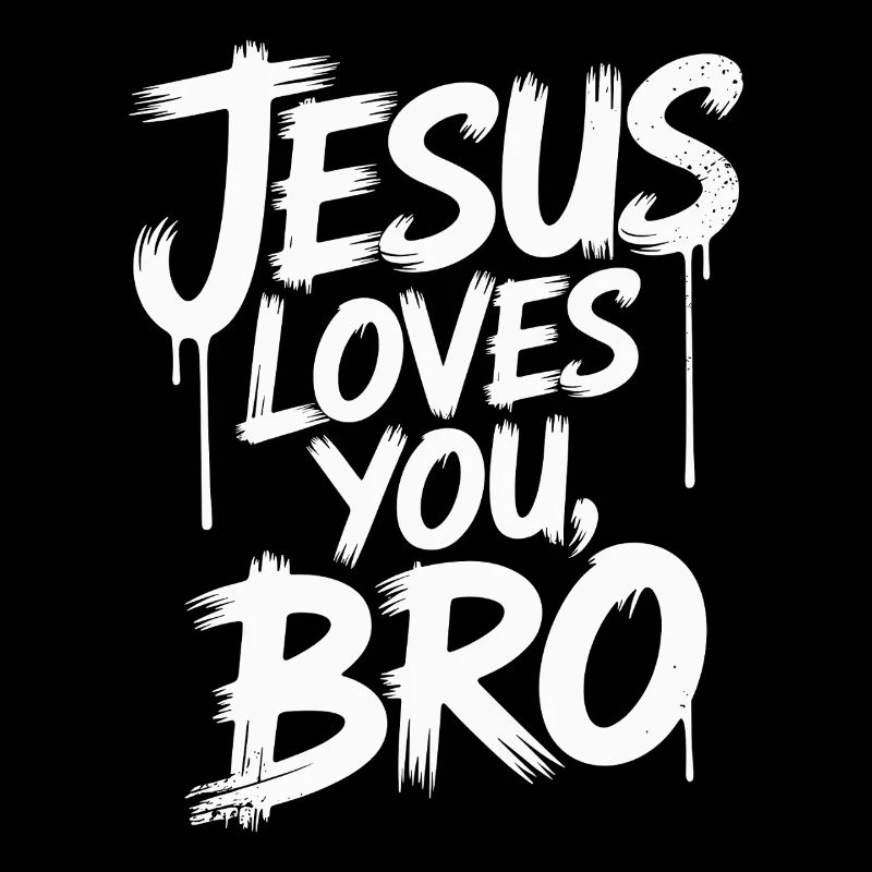 Jésus t'aime, mon frère - Message inspirant