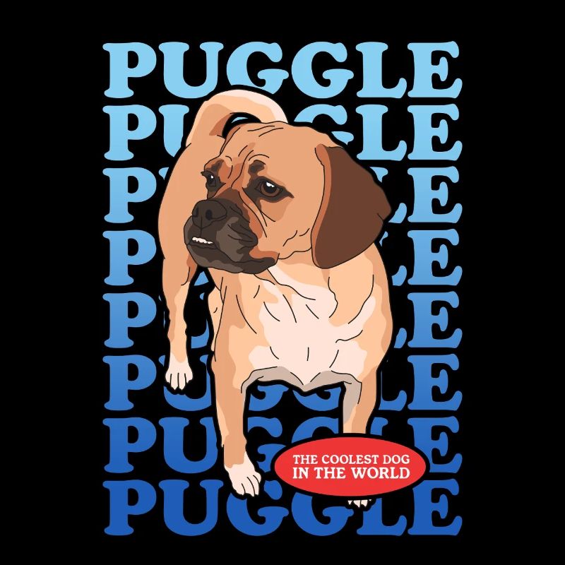Puggle Hundebesitzer Geschenk