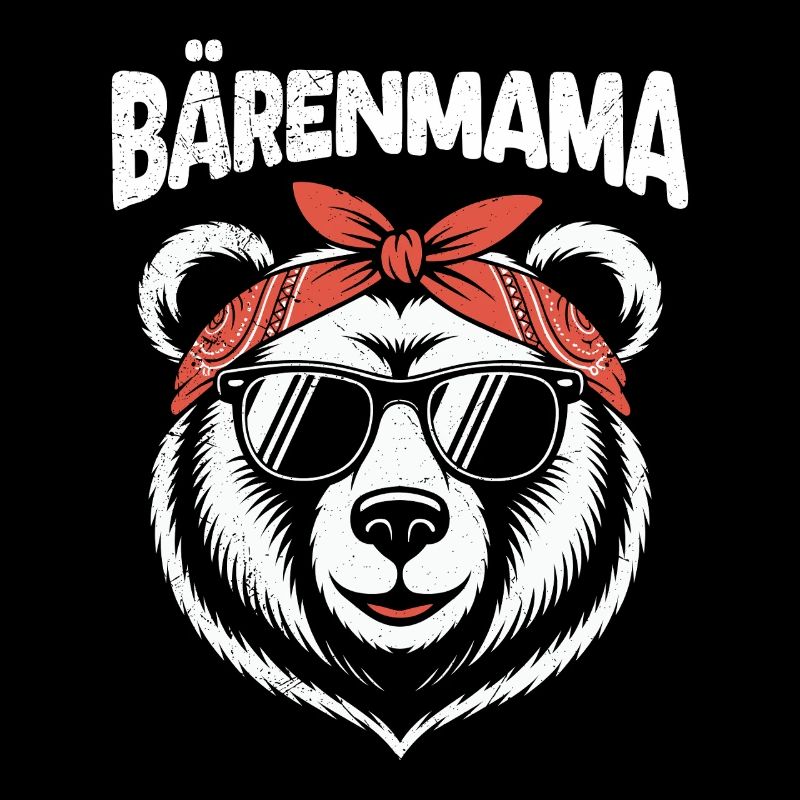 Werdende Mutter BÄRENMAMA Bald Mama Lustiges