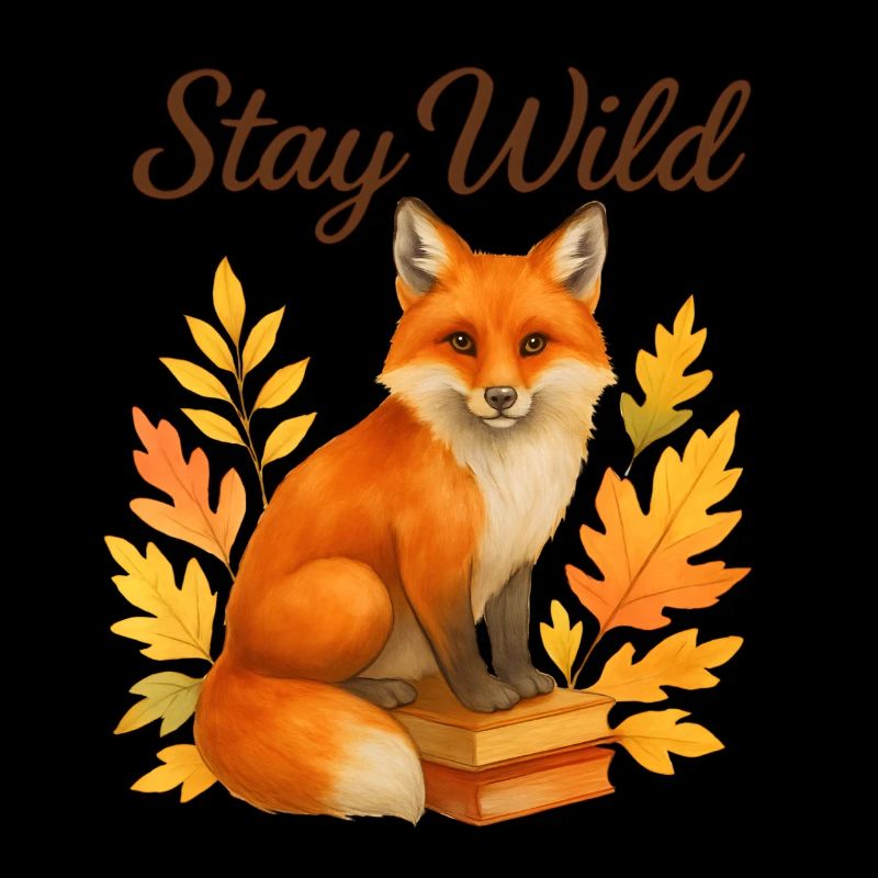 Restez sauvage – Renard automnal