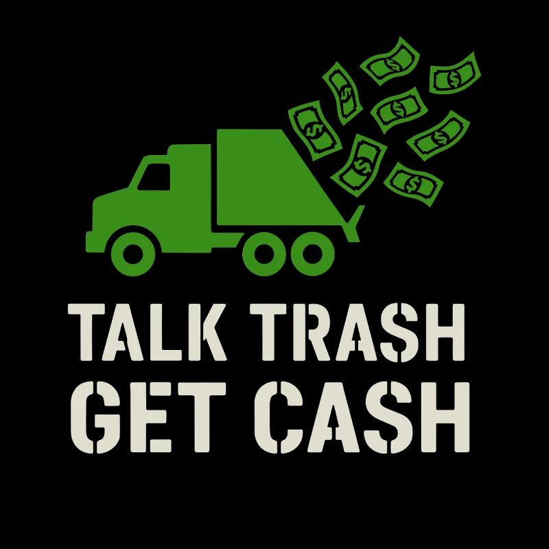 Garbage Truck Driver Garbage Dad Hero Pickup Truck