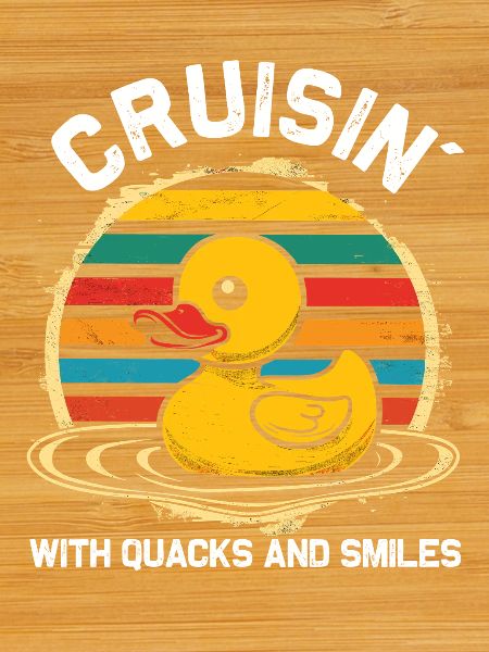 Rubber duck crew enjoys cruise