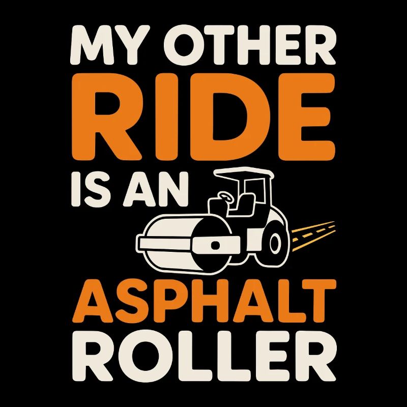 Road Construction Team Asphalt Concrete Team