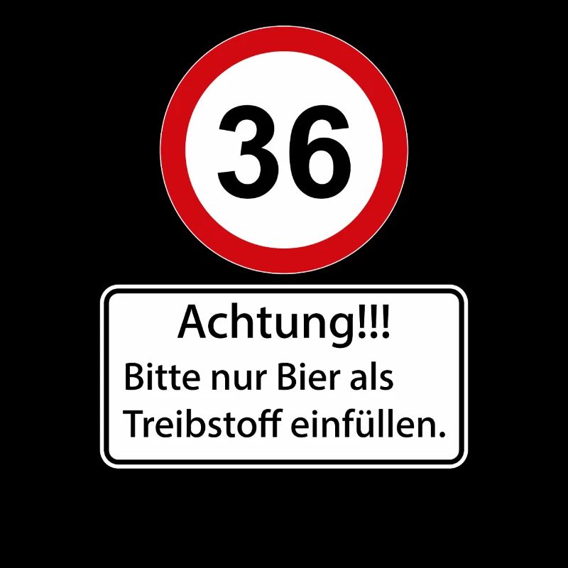 36 Caution only fill beer as fuel