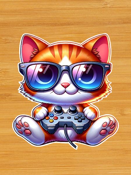 Gaming Cat