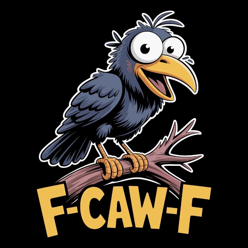 F-Caw-F Meme Crow