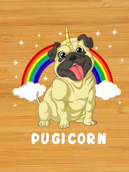 pug unicorn