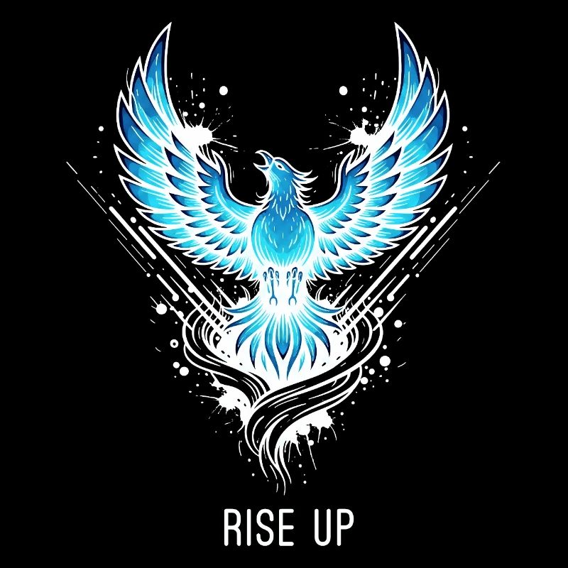 Phoenix Rise Up - Symbole de force