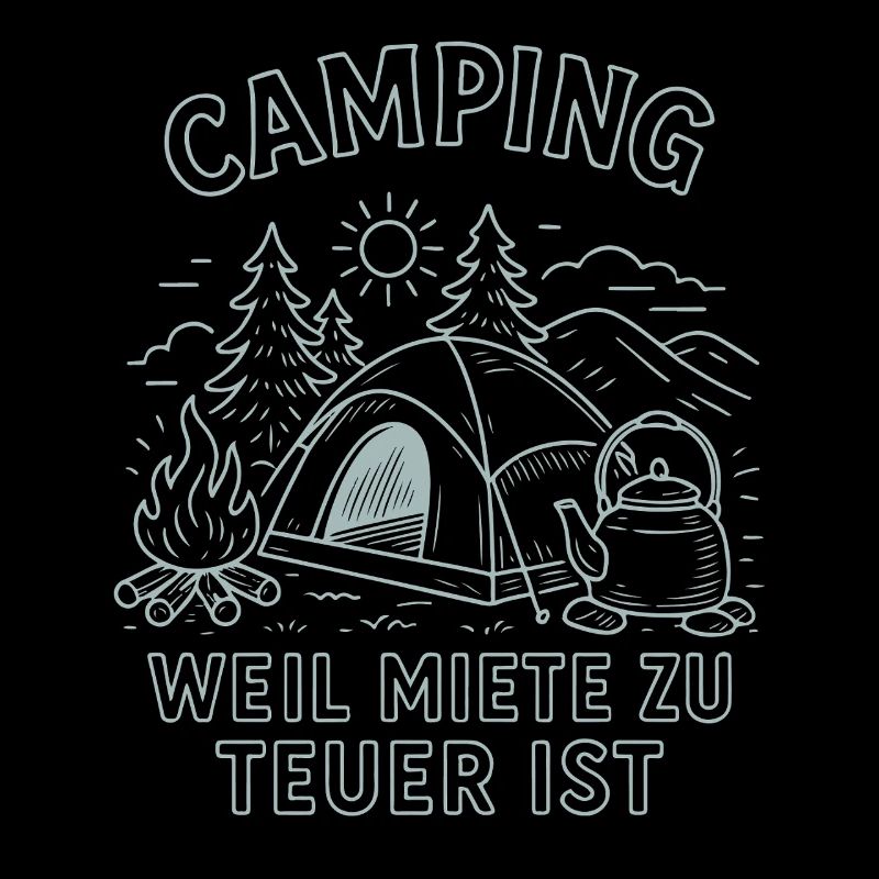 Camping Parce que le loyer est trop cher Aventure Nature