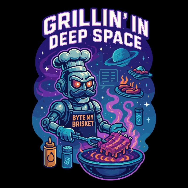 Griller dans l’espace lointain avec Byte My Brisket