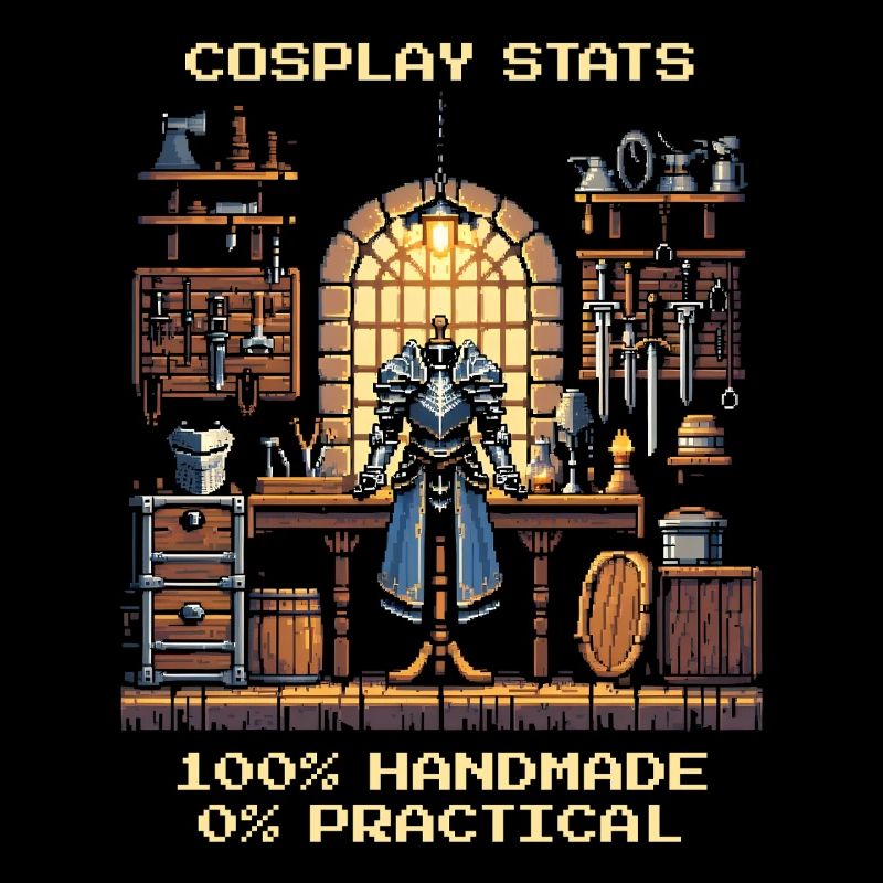 Cosplay Stats: 100% Handmade, 0% Practical