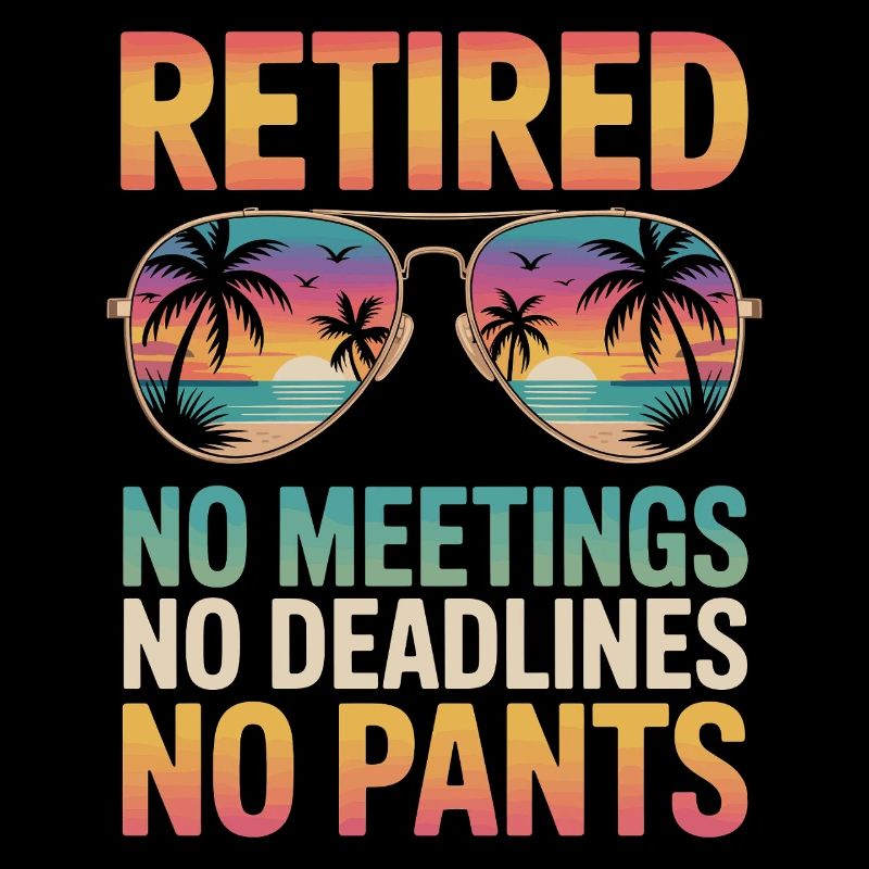 Funny gift for retirement pension pensioner