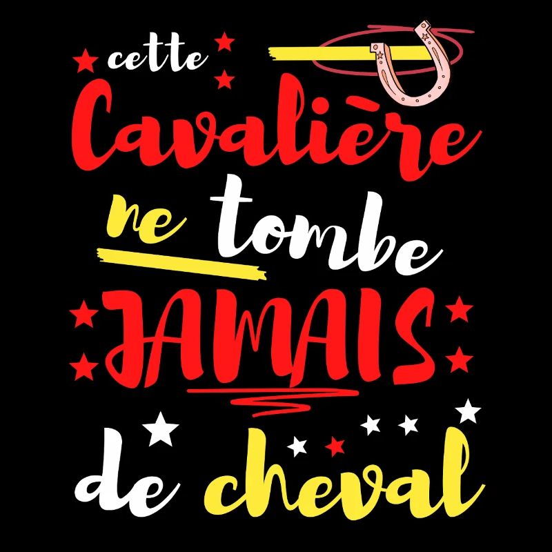 Cette Cavaliere Ne Tombe JAMAIS de cheval