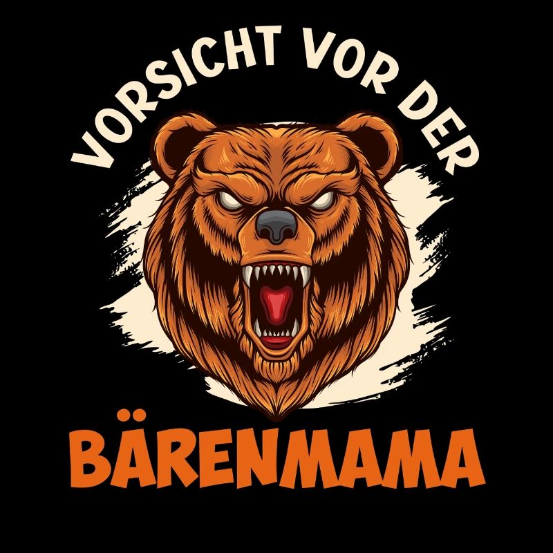 Werdende Mutter VORSICHT VOR DER BÄRENMAMA