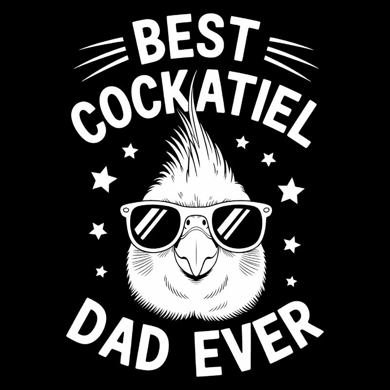 calopsitte disant papa cockatiel cadeau