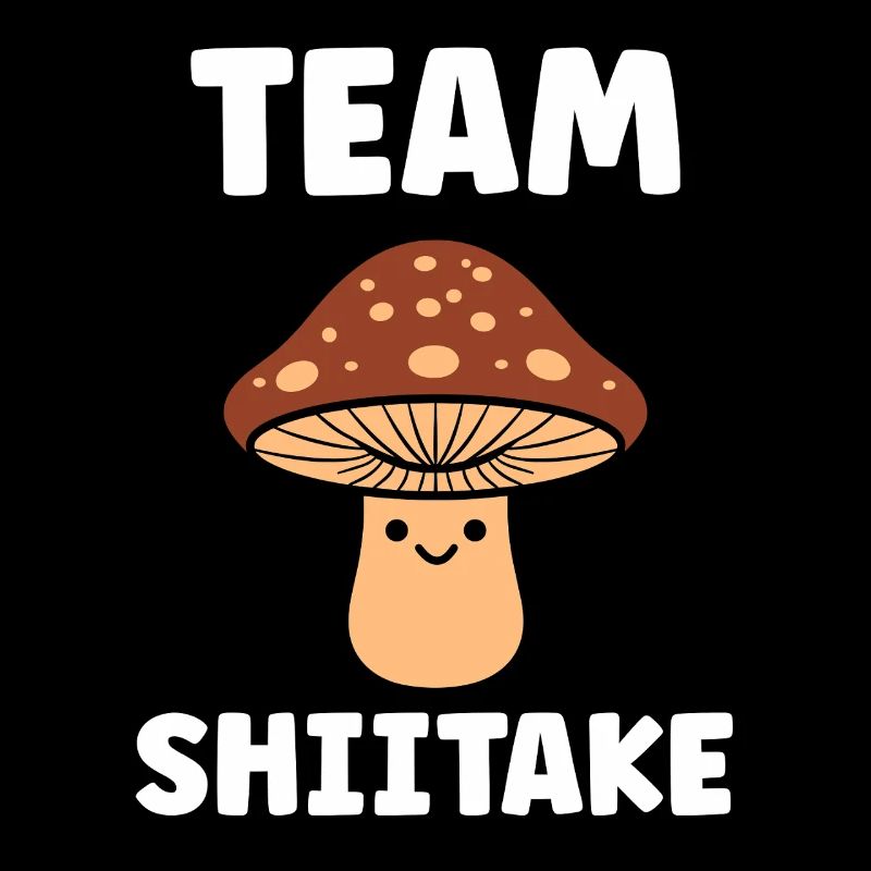 Team Shiitake Mushroom Graphic