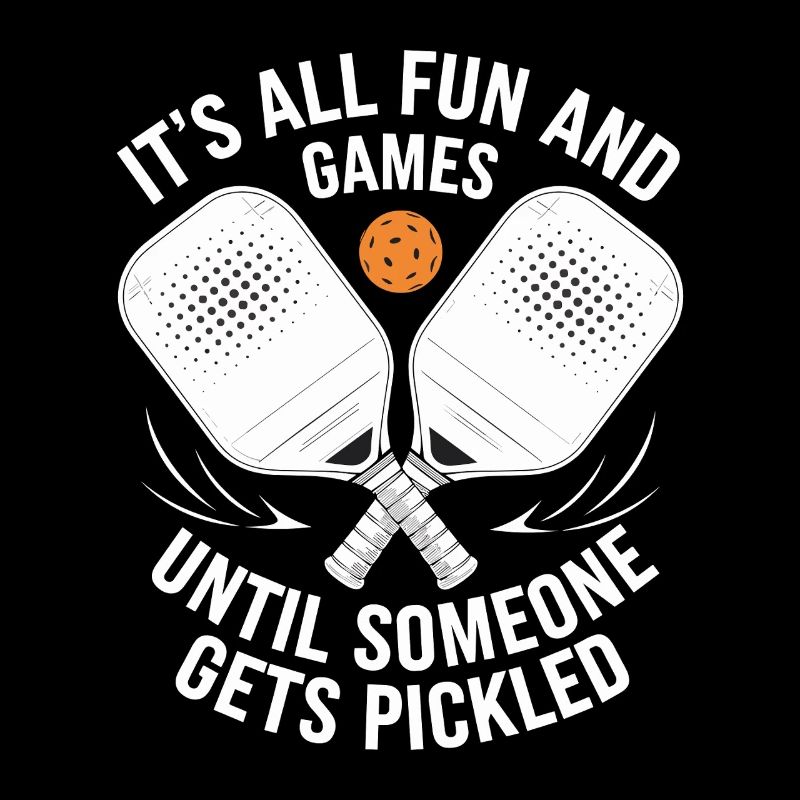 Pickleball Equipment Funny Paddle Racket