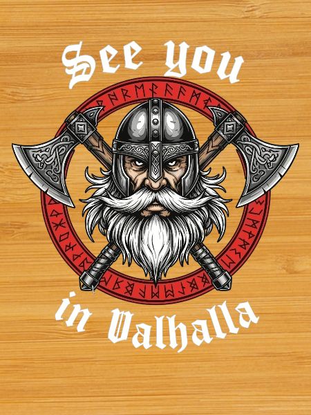 Valhalla Viking Axes Logo