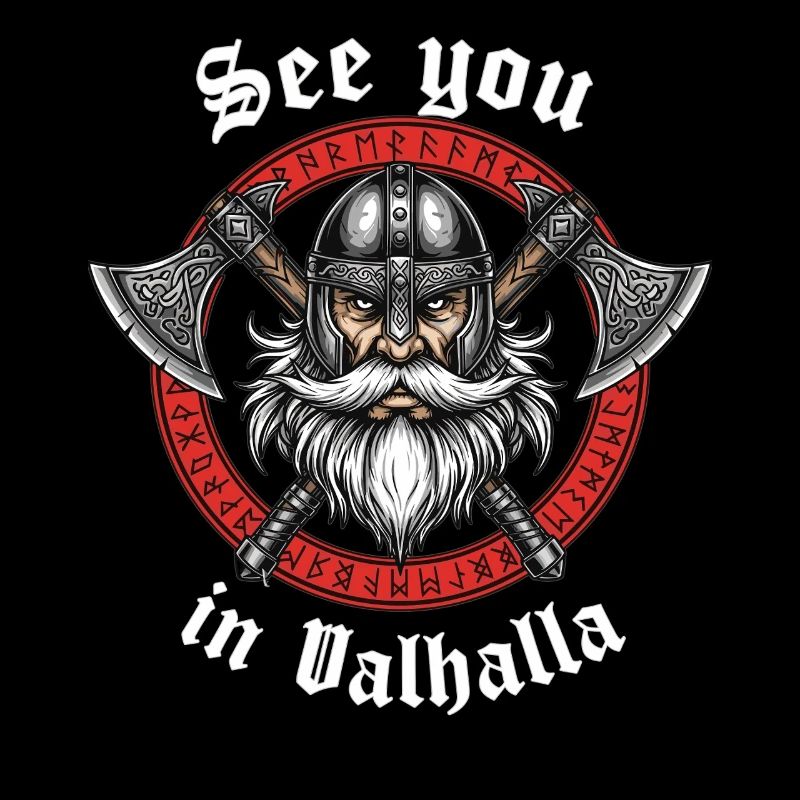 Valhalla Viking Axes Logo
