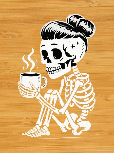 Skeleton Sipper Coffee
