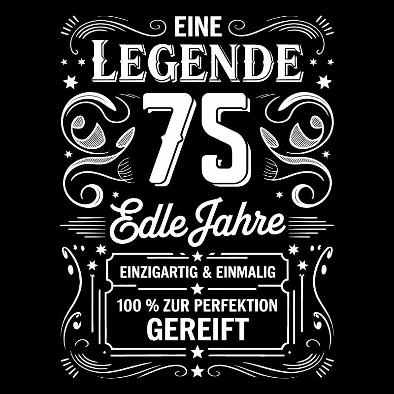 A Legend Noble Years Birthday 75 Gift