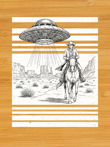 UFO Western Knight