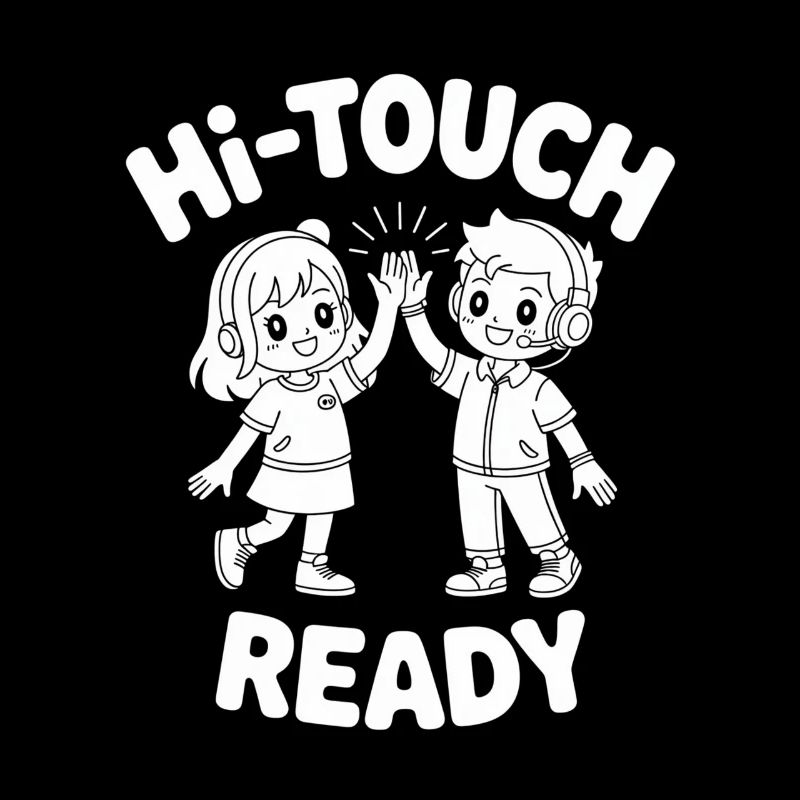 K-Pop Hi-Touch Drôle Corée Maknae