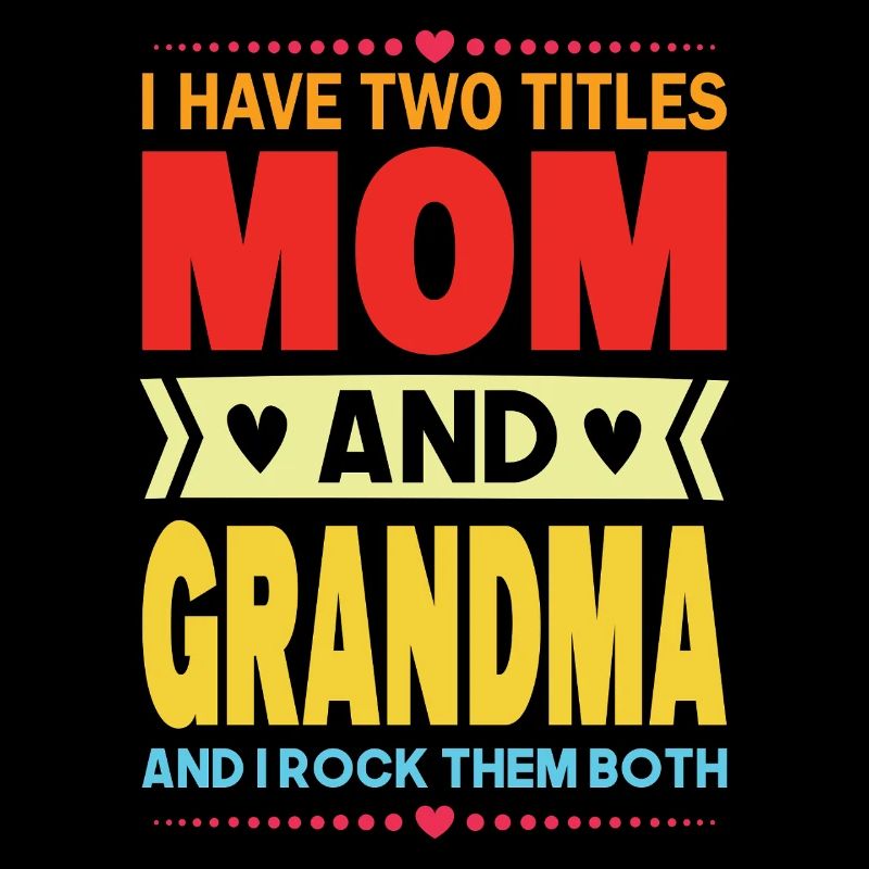 Mama & Oma Lustig Spruch Oma Muttertag 