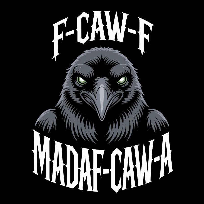 Crow Mask Mind Game Motif