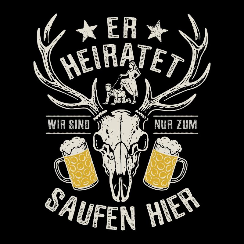 Er heiratet - JGA Team Bräutigam