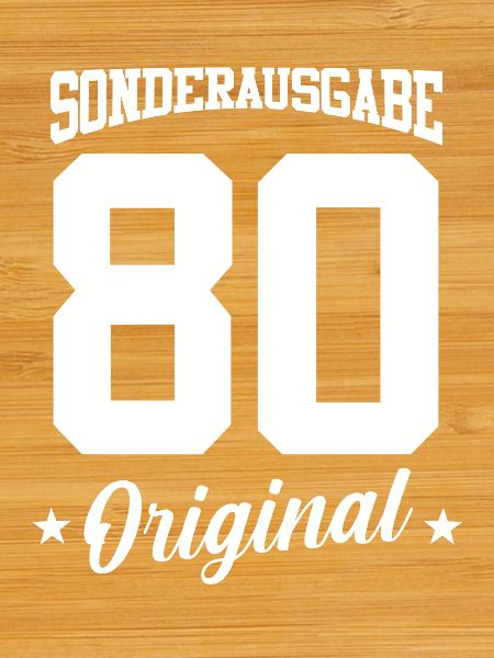 80 Anniversaire