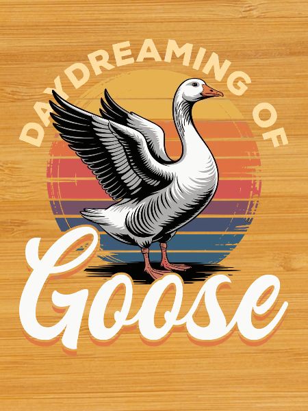 Funny Bird Goose