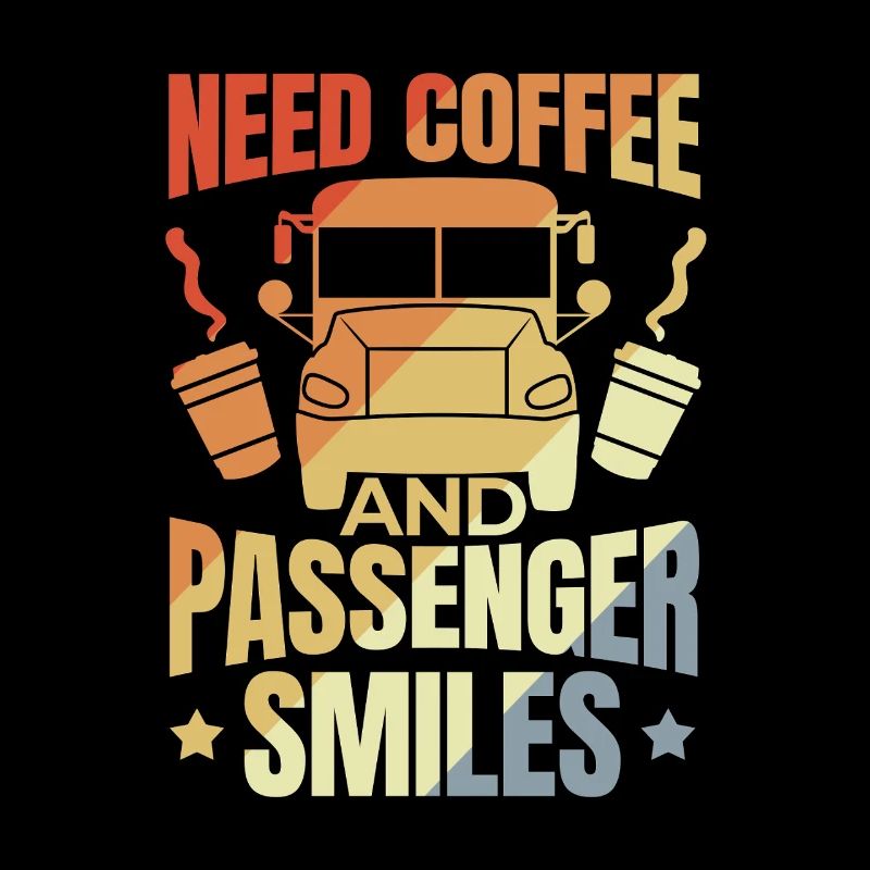 Need Coffee and Passenger Smiles