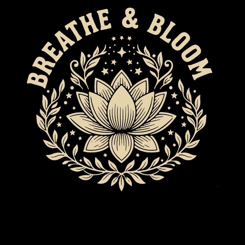 Floraison et croissance de la fleur de lotus conception botanique