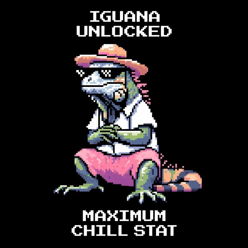 Iguane débloqué | Chill-Stat Max