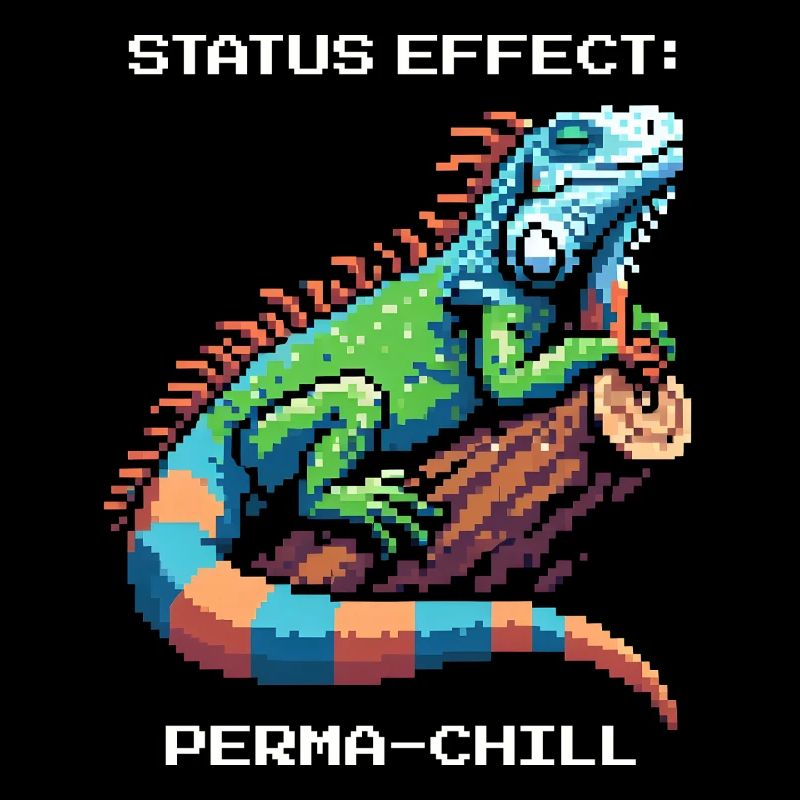 Status Effect: Continuous Chill | Iguana Terrarium