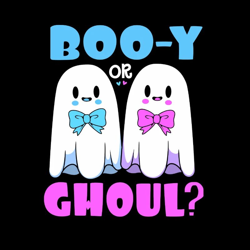 Gender Reveal Halloween Werdende Mutter