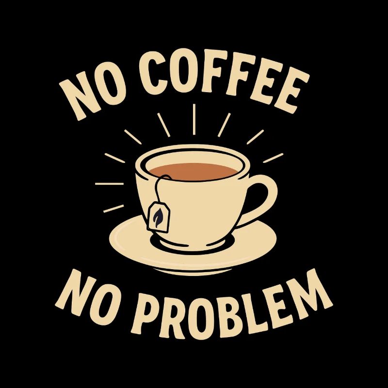 Pas de café, pas de problème – du thé au lieu d’une chemise de café