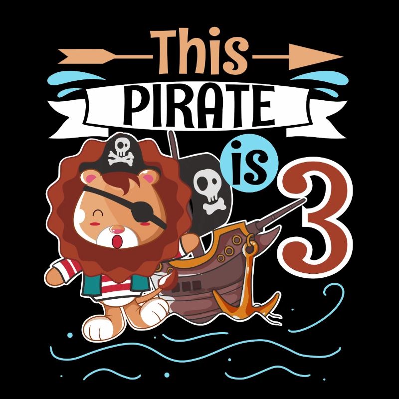 3rd Birthday Pirate