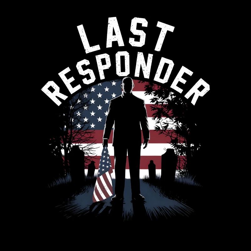 Drapeau hommage au dernier répondant