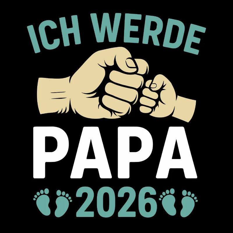 Future papa JE SERAI PAPA 2026 Drôle