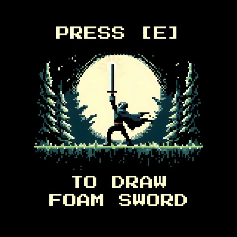 [E] press for foam sword | LARP Fun