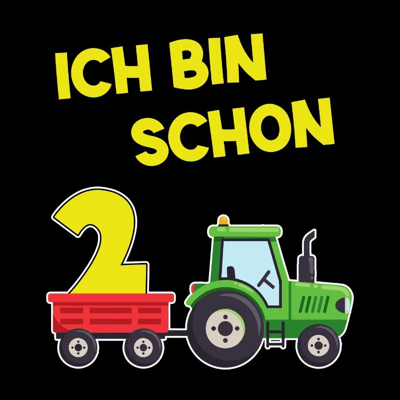 J’ai déjà 2 tracteur 2 ans Anniversaire