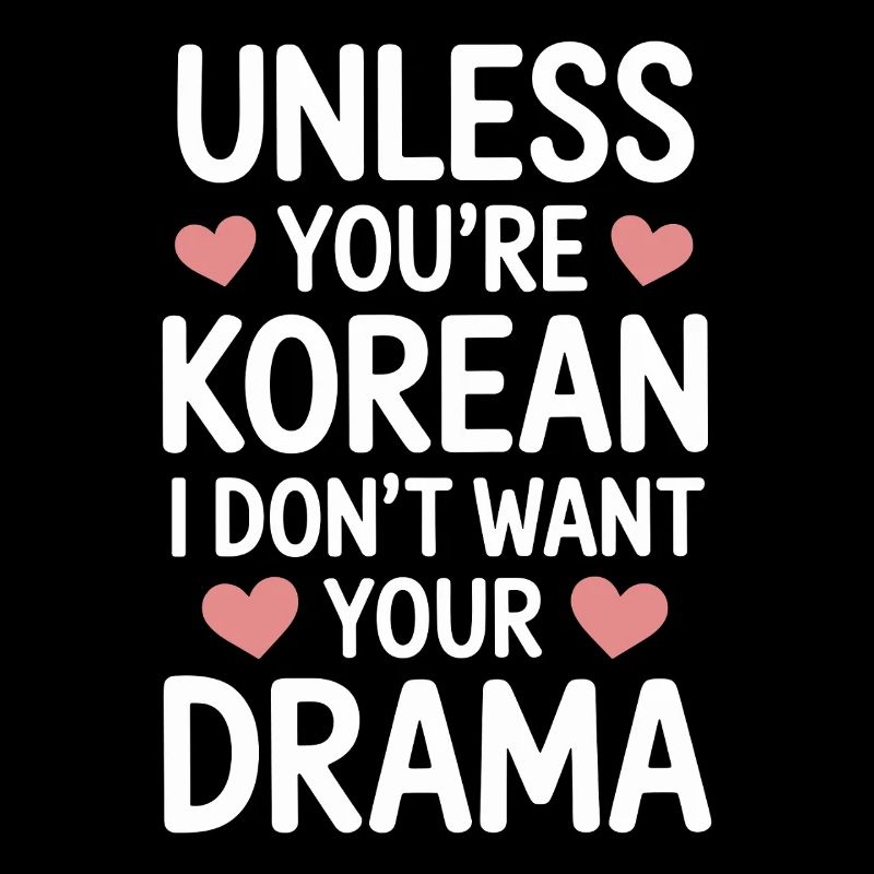 K-Drama Drame coréen : à moins que vous ne soyez coréen