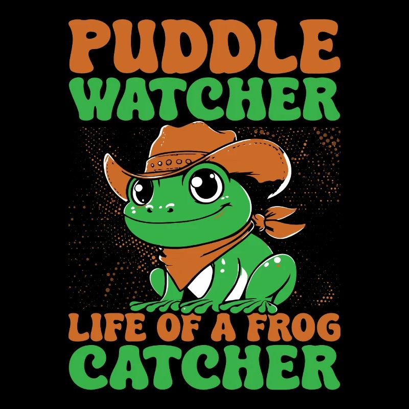 Attrape-grenouilles Puddle Watcher La vie d’une grenouille
